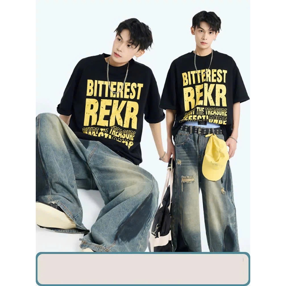 Áo thun Stee Cổ tròn BITTEREST Localbrand ICVCVNI Unisex Menwear Cotton