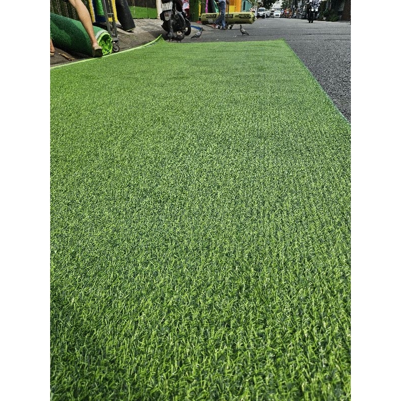 Thảm cỏ nhân tạo 2cm dày 15 mũi, 14m2(2m x 7m) - trải sàn, khu vui chơi, sân vườn, phòng gym