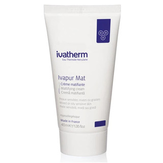 [HÀNG CÔNG TY] Kem Dưỡng Kiềm Dầu Giảm Mụn Ivatherm Ivapur Mat Mattifying Cream (40ml)