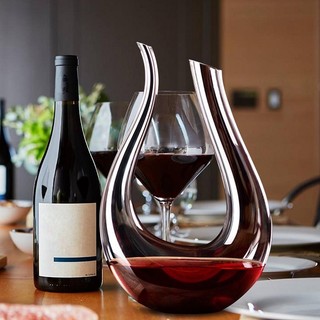 Decanter, Bình thở rượu vang cao cấp, hàng đẹp, thuỷ tinh trong veo