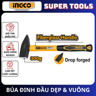 ĐỒ NGHỀ INGCO Búa đinh đầu dẹp & vuông 100g HMH880100 / 200g HMH880200 / 300g HMH880300