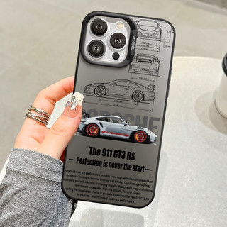 Ốp Lưng iPhone The Car IMD Cứng Nhám, Chống Sốc, Bảo Vệ Camera - iP 7/8/X/XS/11/12/13/14/15/16/17/Plus/Pro/Max/Air