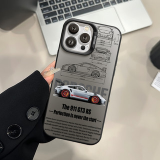 Ốp Lưng iPhone The Car IMD Cứng Nhám, Chống Sốc, Bảo Vệ Camera - iP 7/8/X/XS/11/12/13/14/15/16/17/Plus/Pro/Max/Air