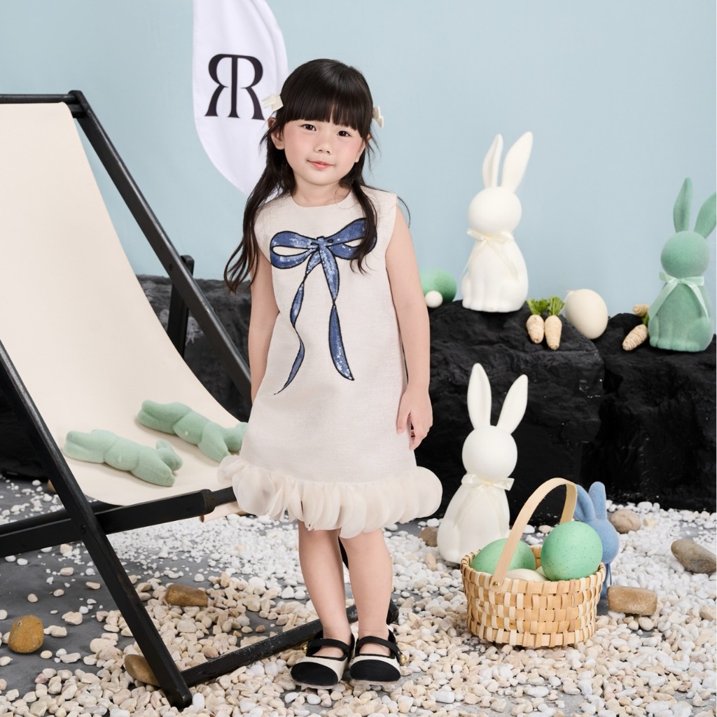 Ảnh RẬP BABY - Váy Baby Đính Nơ Kim Sa - BABI 12 1