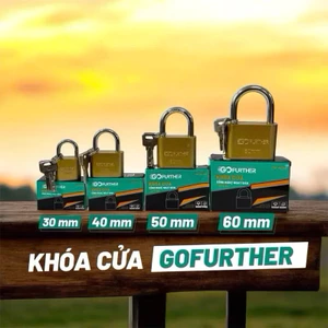 Ổ Khóa Cửa Gofuther Chống Cắt - Khóa Treo Thép Không Gỉ Siêu Bền, Chống Trộm Hiệu Quả .