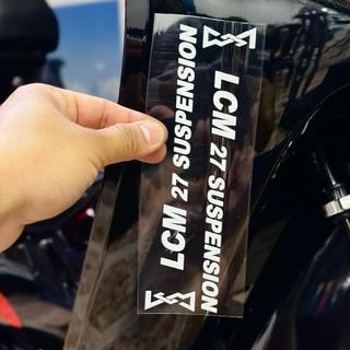 Tem Sticker DTF Dán Phuộc Trước LCM 27 Suspension |SGDC - 1 Cặp|