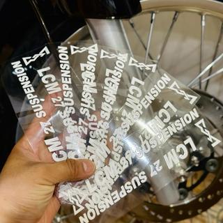 Tem Sticker DTF Dán Phuộc Trước LCM 27 Suspension |SGDC - 1 Cặp|