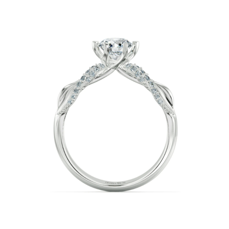 [CHAT TRƯỚC KHI ĐẶT] Nhẫn Cầu Hôn Tierra Aphrodite’s Blessing NCH1022 Vàng 14K 18K Tấm CZ Lấy Cảm Hứng Từ Chiếc Váy Cưới