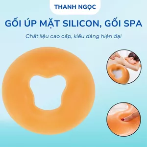 Gối Silicon 100%-Gối Úp Mặt Massage Body Hàng Loại 1 chuẩn loại có hộp