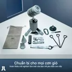 Quạt ngoài trời đa năng 4 in 1 JISULIFE Ultra1 54W dung lượng pin 13500mAh | Tích hợp đèn pin và trạm sạc | Chính hãng — ảnh 8