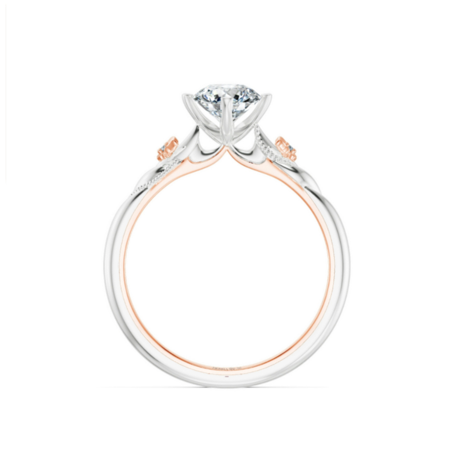 [CHAT TRƯỚC KHI ĐẶT] Nhẫn Cầu Hôn Tierra Butterfly Cathedral NCH1025 Vàng 14K/ 18K, Đính Đá CZ, Thiết Kế Lộng Lẫy