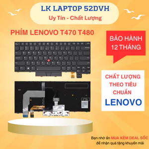 Bàn Phím Laptop Lenovo Thinkpad T470 T480 Hàng New 100%