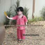 Đồ Lam đi Chùa cho bé gái, đồ đi chùa cho bé iu,chất kate thêu hoa sen