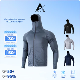 [ Hỏa Tốc ] Áo Chống Nắng Nam 2 Lớp Cao Cấp Đạt Tiêu Chuẩn UPF 50+ Chất Liệu Thông Hơi Túi Khóa Kéo chống tia UV >98%