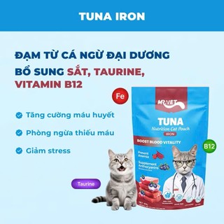 [COMBO] Pate Mr. Vet Cho Mèo, Pate Cho Mèo Từ Thịt Bổ Sung Các Dưỡng Chất Thiết Yếu Gói 70g Pet Kool