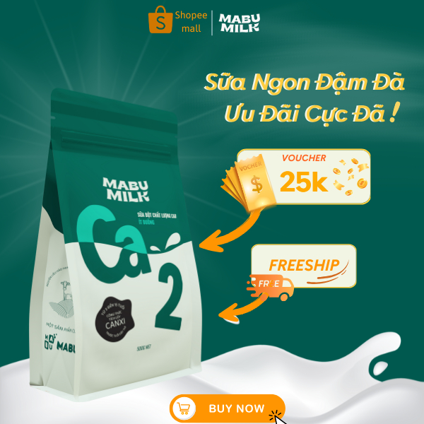 Ảnh SỮA BỘT CHẤT LƯỢNG CAO Mabumilk ít đường - TÍCH LUỸ CANXI trước tuổi dậy thì tăng chiều cao cho trẻ từ 3 - 15 tuổi 1
