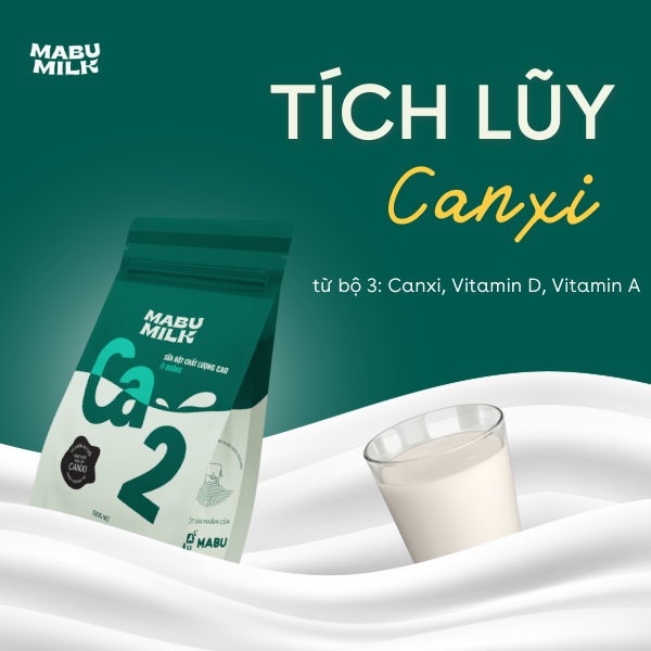 Ảnh SỮA BỘT CHẤT LƯỢNG CAO Mabumilk ít đường - TÍCH LUỸ CANXI trước tuổi dậy thì tăng chiều cao cho trẻ từ 3 - 15 tuổi 3