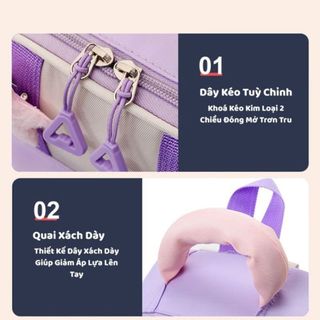 Balo Đi Học Hình Melody / Kuromi / Cinnamonroll - Balo Ngăn Chứa Lớn Dây Đeo Chắc Chắn Tặng Kèm Túi Sticker Cho Bé