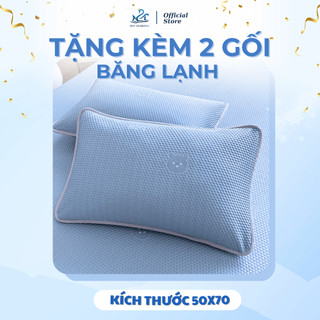 [TẶNG 2 VỎ GỐI] Chiếu băng lạnh bọc chun cao cấp M2T BEDDING mềm - mịn - mát