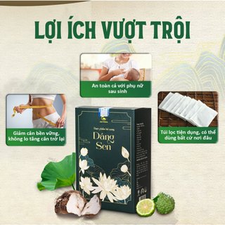 Combo 2h Trà thảo mộc Dáng sen Nam Y đường túi lọc tiện lợi