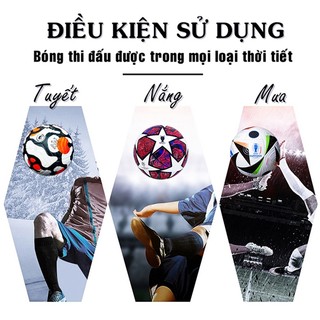 Quả Bóng Đá C1, Euro, Ngoại Hạng Size Số 5 mẫu mới nhất + + Tặng kim bơm, túi lưới ,Bảo Hành 12 Tháng SIEU HOT