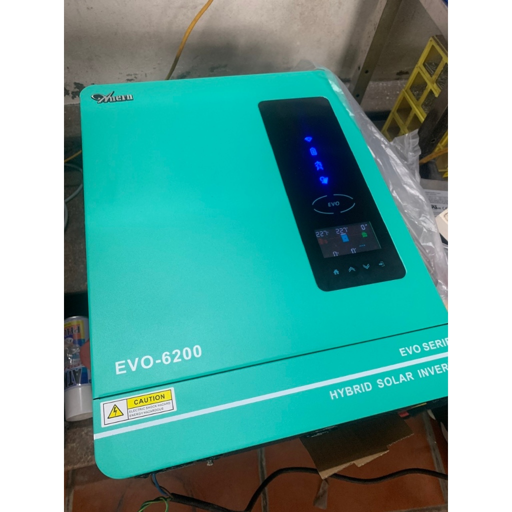 Biến tần Hybrid EVO 6,2KW Bù lưới, Đẩy lưới, Độc lập ON/OFF gird ...