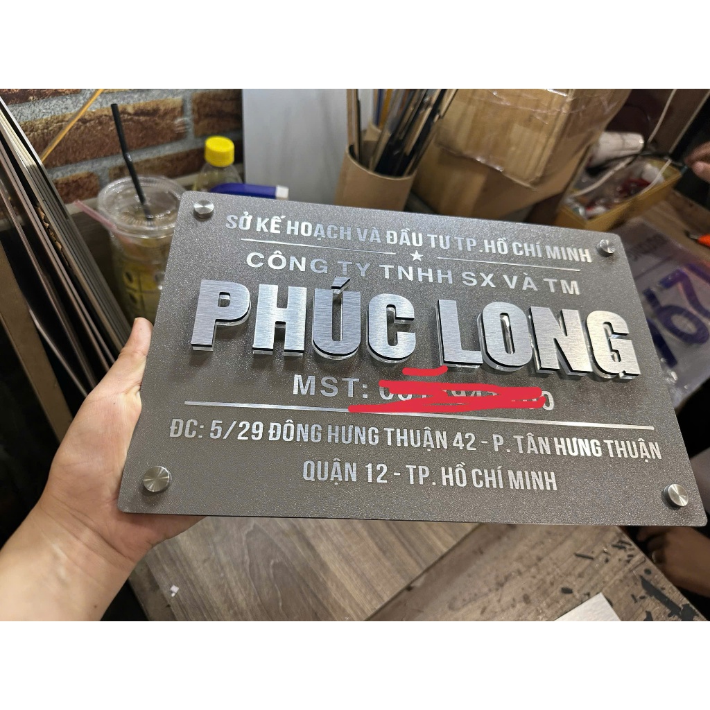 BẢNG, BIỂN CÔNG TY CAO CẤP LÀM THEO YÊU CẦU