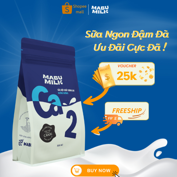 Ảnh SỮA BỘT CHẤT LƯỢNG CAO Mabumilk không đường dành cho trẻ từ 3-15 tuổi - TÍCH LUỸ CANXI PHÁT TRIỂN CHIỀU CAO 1