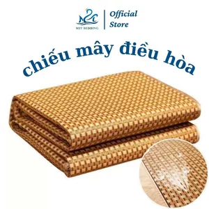 Chiếu điều hòa sợi mây M2T Bedding Cao cấp - chiếu trải giường kích thước 1m2, 1m5, 1m6, 1m8, 2m2