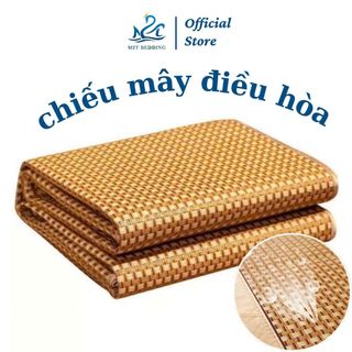 Chiếu điều hòa sợi mây M2T Bedding Cao cấp - chiếu trải giường kích thước 1m2, 1m5, 1m6, 1m8, 2m2