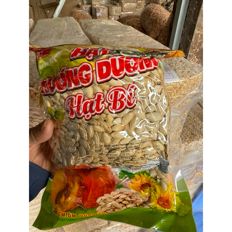 ( 500gr) Hạt bí rang chín giòn thơm