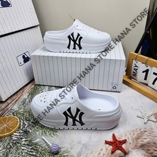 Dép sục MLB CHUNKY Liner Mule NY New York Yankees , LA DODGERS, dép sục nữ đế cao 5cm mới nhất, hot nhất 2025