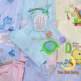 [CHẤT ĐẸP] Áo sơ sinh tay dài Jou cho bé (JOU MÀU) / Áo thun cotton mát cho bé (sơ sinh - 9kg)