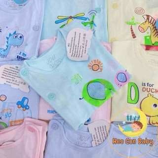 [CHẤT ĐẸP] Áo sơ sinh tay dài Jou cho bé (JOU MÀU) / Áo thun cotton mát cho bé (sơ sinh - 9kg)