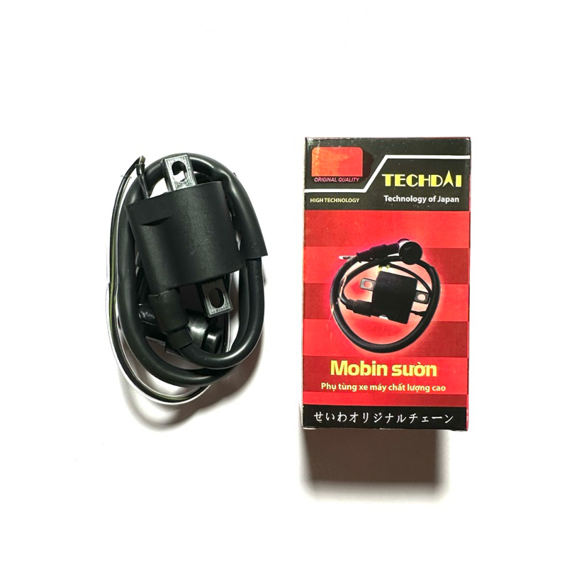Mobin Sườn Dream Wave – Hãng Techdai – Mô Bin Xe Máy Cuộn Dây (Đèn - Lửa) – Hàng Đẹp Chạy Bốc