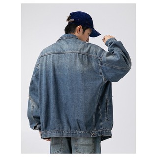 Áo Khoác Jeans Bò Denim Jacket Fashion Unisex 2 Colors HEYLLO.