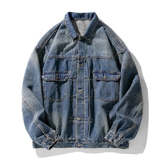 Áo Khoác Jeans Bò Denim Jacket Fashion Unisex 2 Colors HEYLLO.