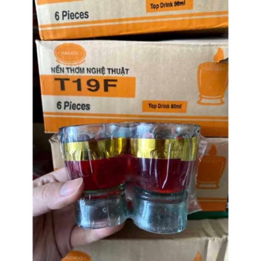 Nến cốc thắp hương, nến cốc thủy tinh dùng cho lễ hội, thắp hương bàn thờ