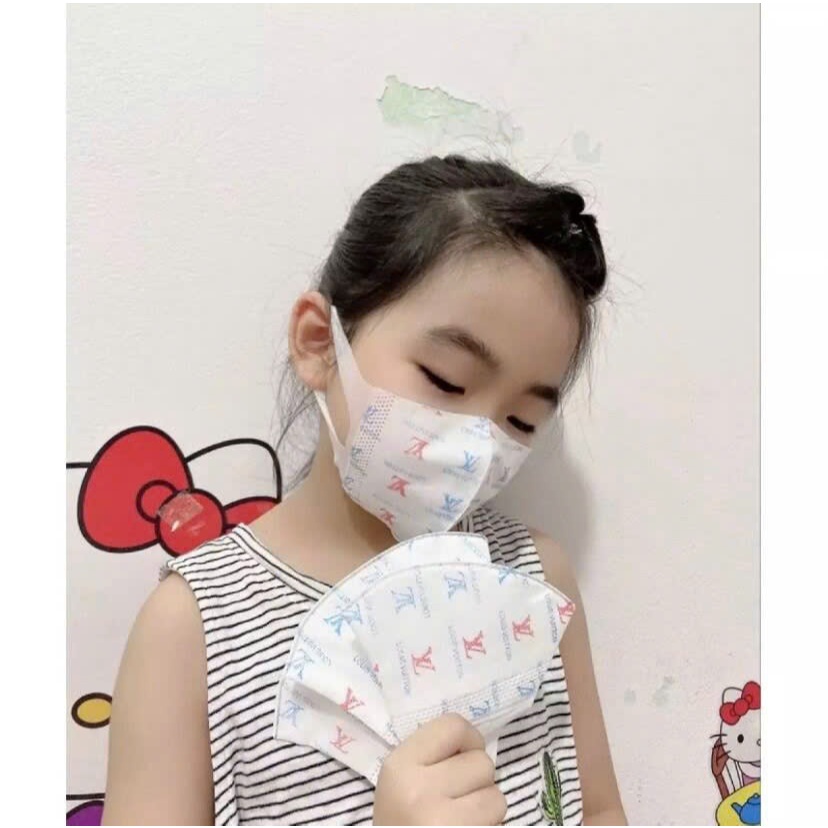 SET 100 CHIẾC KHẨU TRANG 3D TRẺ EM BẢO LINH KHÁNG KHUẨN THOÁNG KHÍ VÀ CHỐNG TIA UV AN TOÀN CHO BÉ