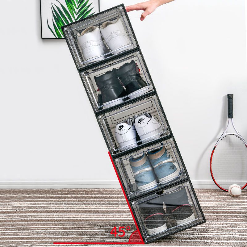 Tủ Đựng Giày Dép Cao Cấp, Tủ đựng giày trong suốt 3 tầng 4 tầng 5 tầng Chính Hãng Việt Nhật (mã 3868)