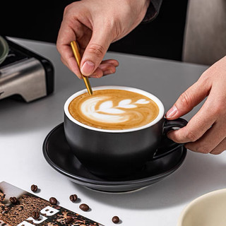 Ly gốm 90ml phong cách cổ điển, tách sứ hợp uống Espresso 90ml