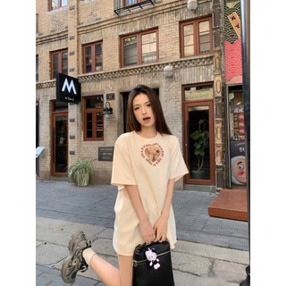 Áo thun Nữ Chepol in hình trái tim nổi cao cấp, áo phông chất cotton co dãn 2 chiều có bigsize 120kg CP_x4746