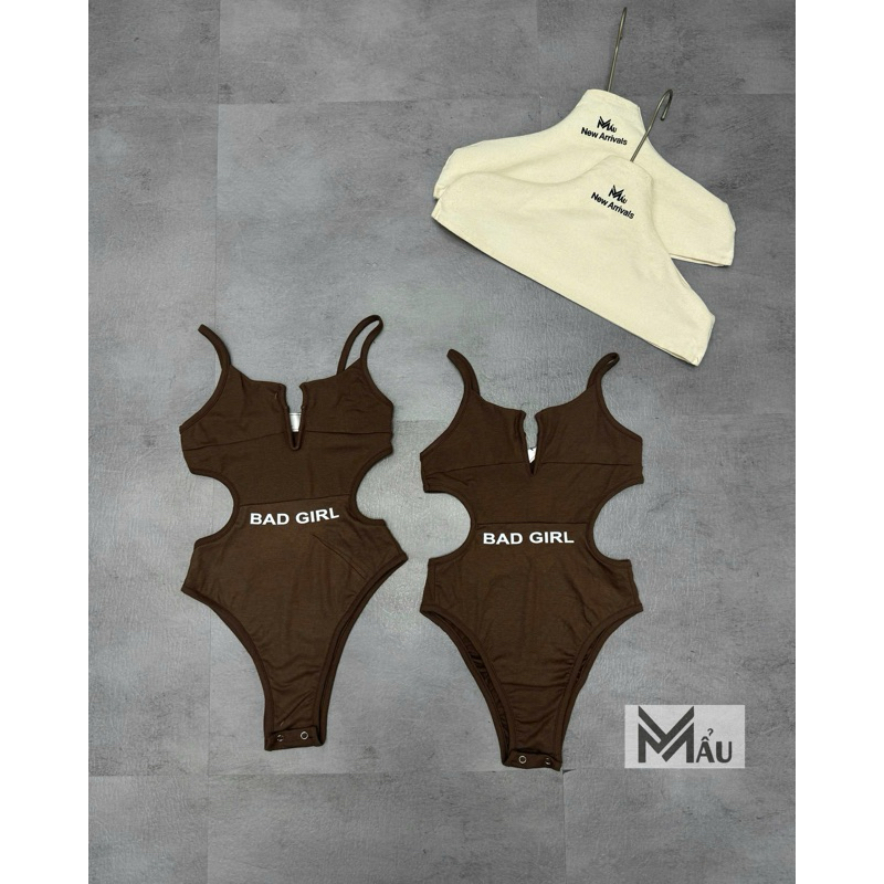 Áo body suits 2 dây khoét eo siu gợi cảm