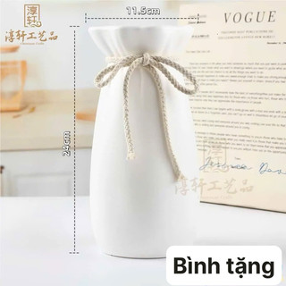 Bình hoa giả Nhất Chi Mai (15 cành) Hoa cao cấp hàng loại 1 – Bình hoa để bàn decor trang trí nhà cửa