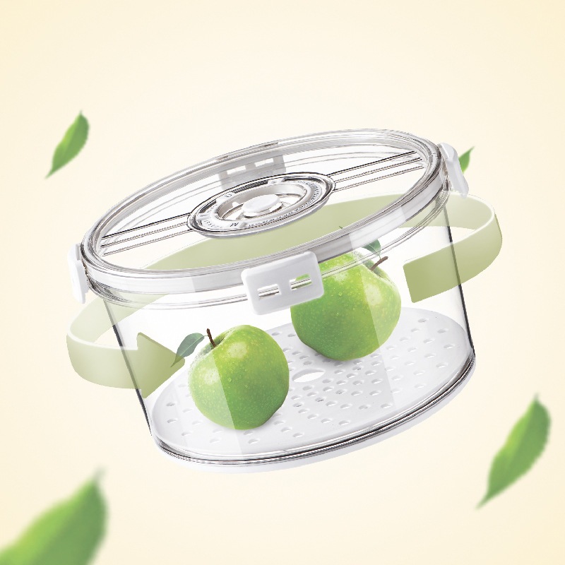 Bộ hộp đựng thực phẩm tròn Hokori, Hộp bảo quản đồ tươi, đồ khô, sữa bột cho bé Chính Hãng Việt Nhật (mã 6558)