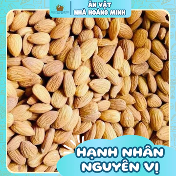 Hạnh nhân sống sấy nguyên vị, hạt hạnh nhân thơm ngon làm sữa hạt chuẩn hàng nhập khẩu có lợi cho sức khỏe