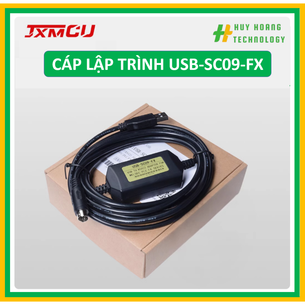 Cáp lập trình PLC Mitsubishi USB-SC09-FX | Shopee Việt Nam
