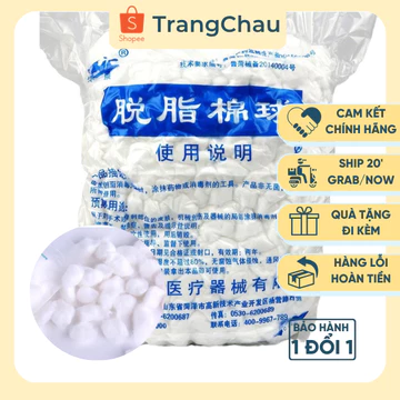 Bông gòn viên - Bông y tế tiệt trùng dùng một lần trong gia đình, phòng khám, spa