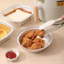 Combo 10 khay giấy bạc đựng nồi chiên không dầu chịu nhiêt tốt an toàn cho sức khỏe - Size 22cm