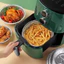 Combo 10 khay giấy bạc đựng nồi chiên không dầu chịu nhiêt tốt an toàn cho sức khỏe - Size 22cm